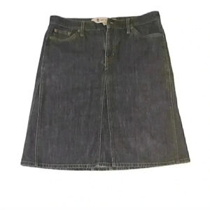 Vintage Gap Jean Skirt - 32" low rise waist, size 10 - Blue  Cotton Denim